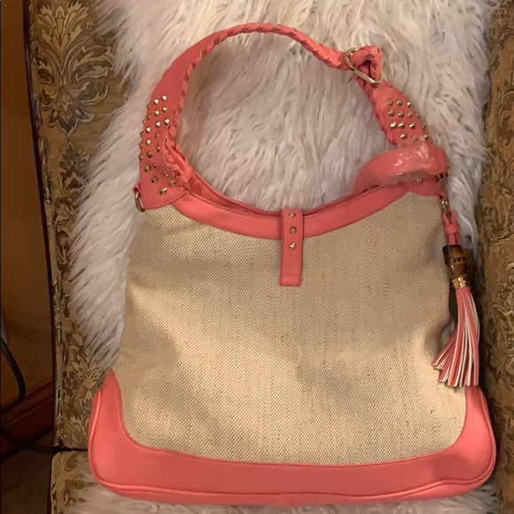 Cute in canvas purse/satchel! New! - Picture 3 of 6